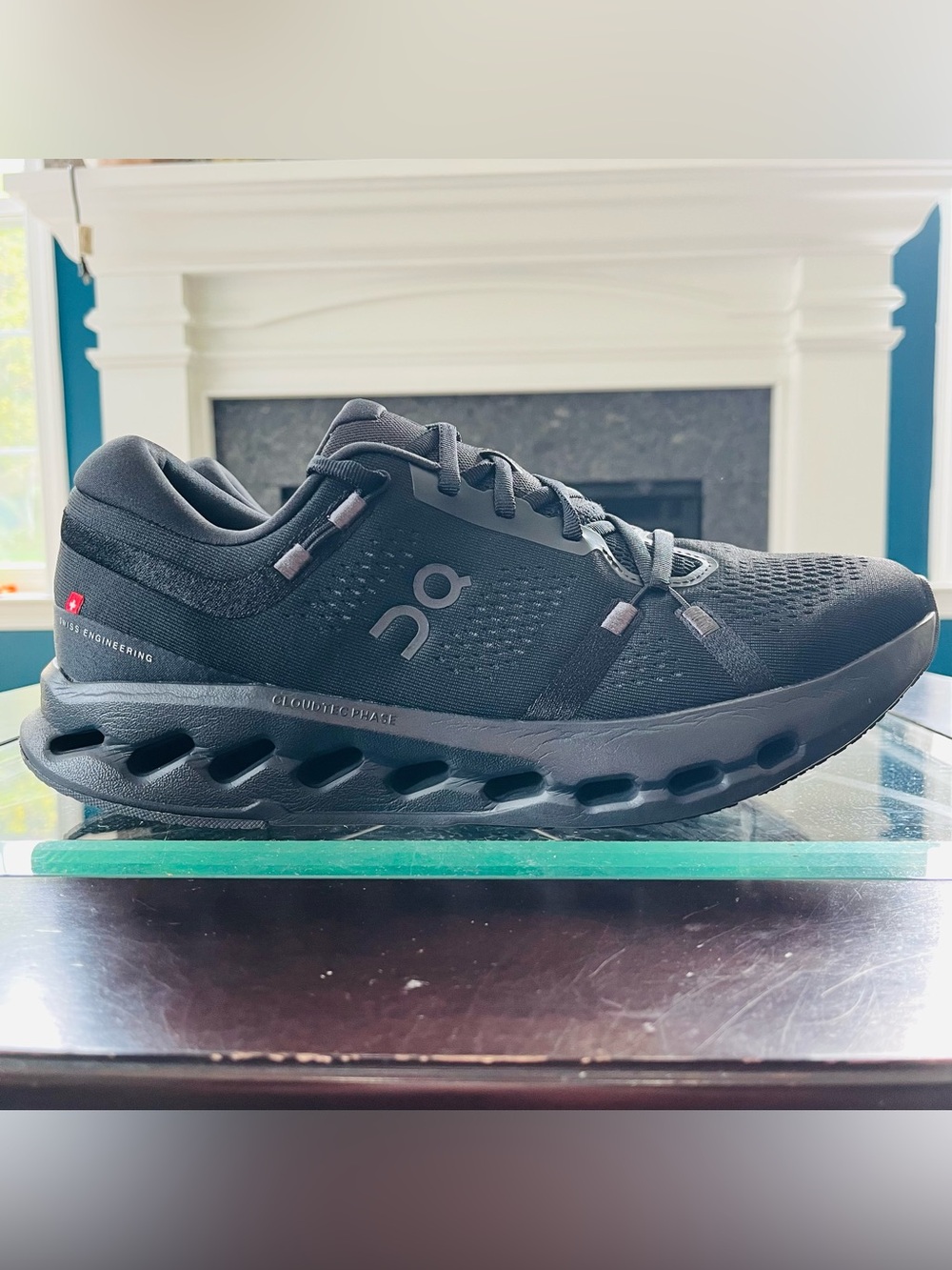 Sz 10.5 On Running Cloudsurfer 2 Men's Running Shoes 3MF10121043 All Black